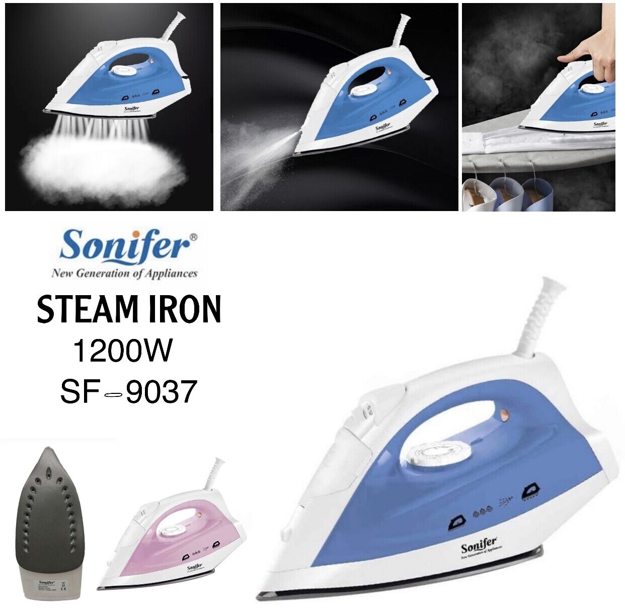 ​SONIFER Steam Iron (SF-9037)