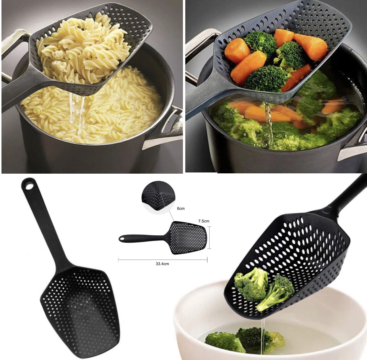 Large Strainer Spoon