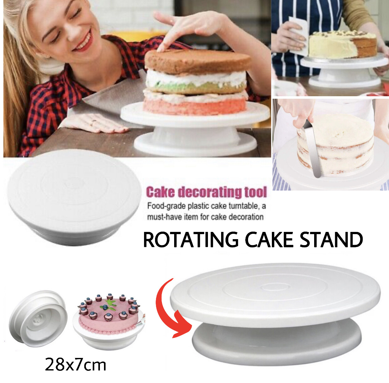 Rotating Cake Stand