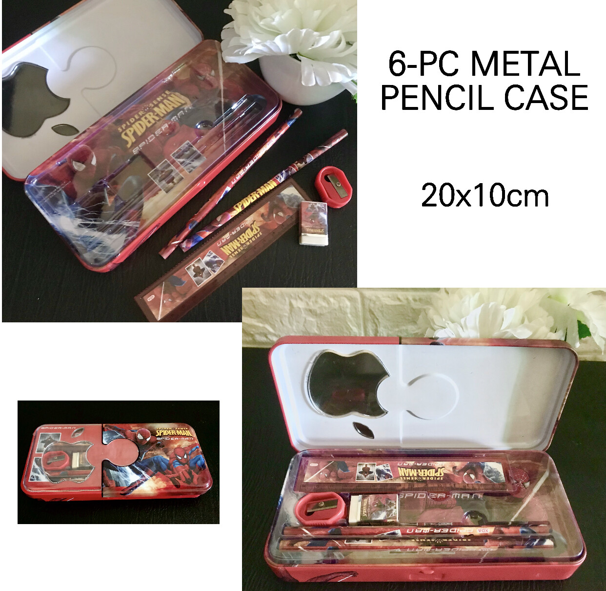 6-Pc Pencil Case