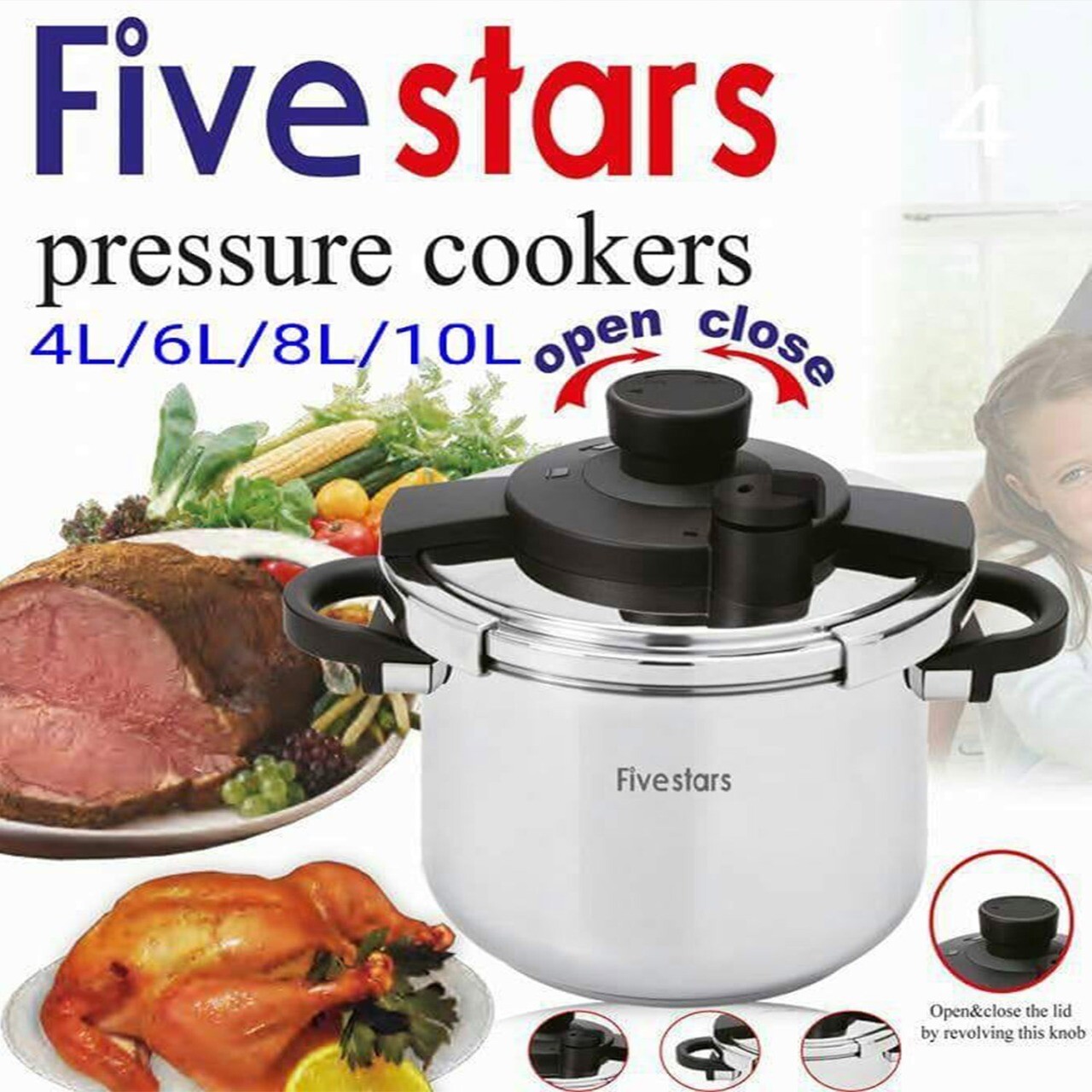 Pressure Cooker 6L