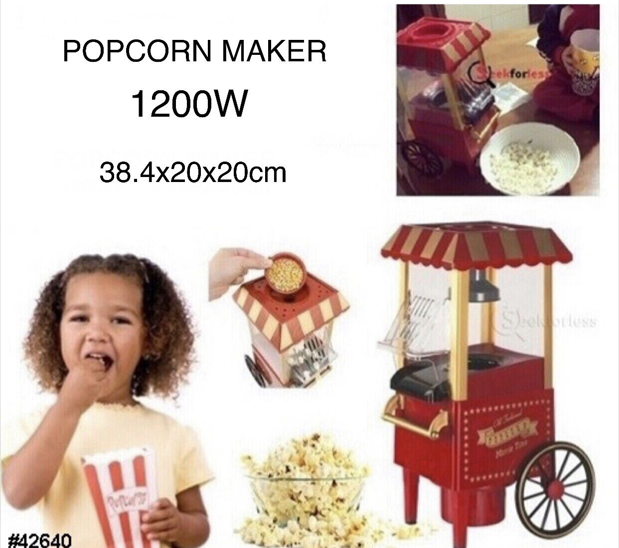 Nostalgic Popcorn Maker