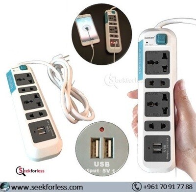 ​Multi Plug With 2 USB Ports