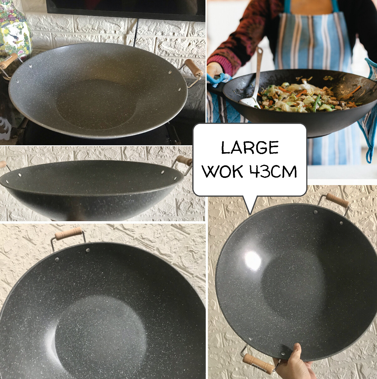 Large Wok 43cm