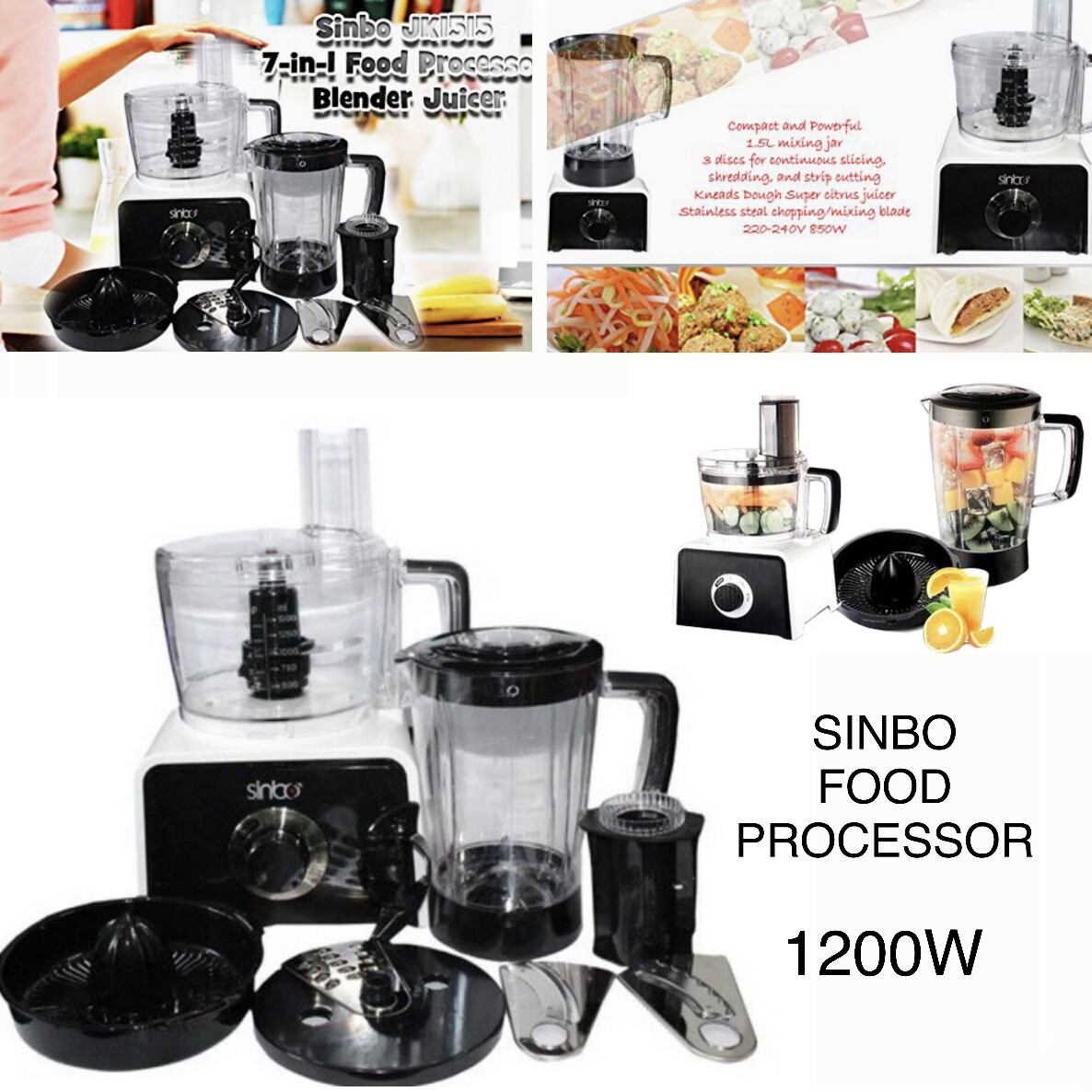 SINBO Food Processor