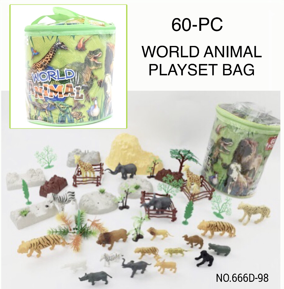 Animal World Playset