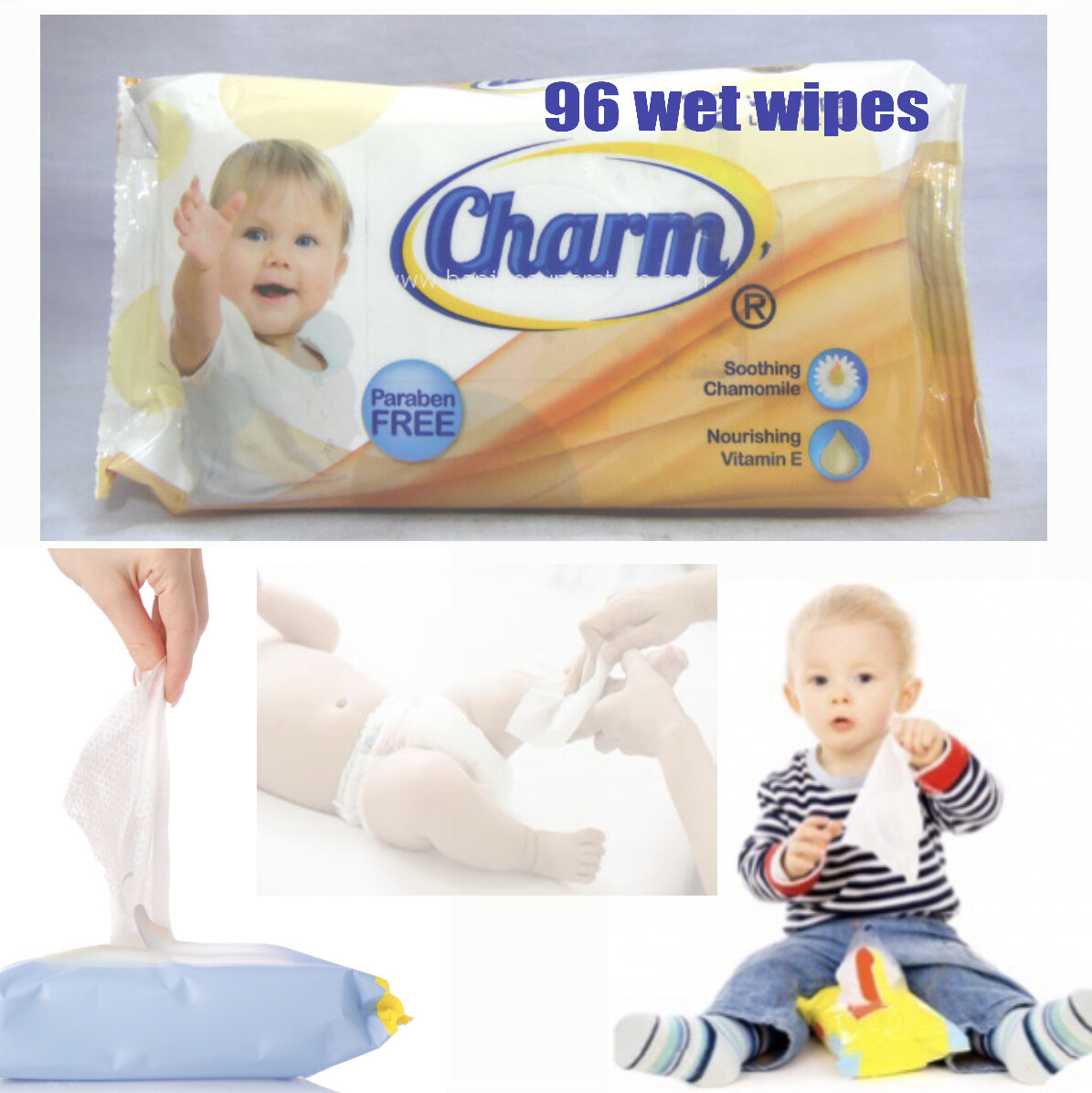 CHARM Wet Wipes