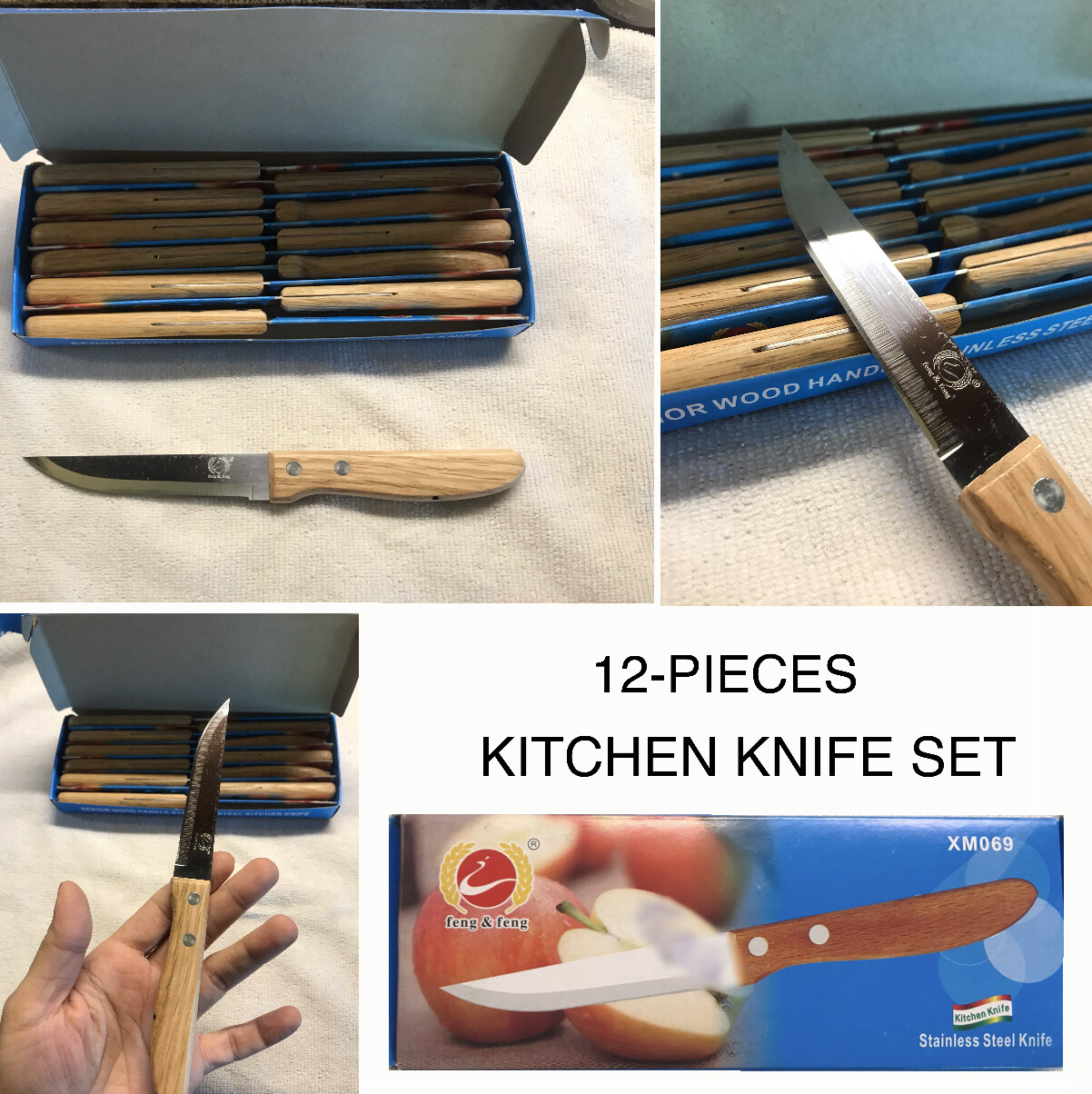 12-Pcs Knife Set