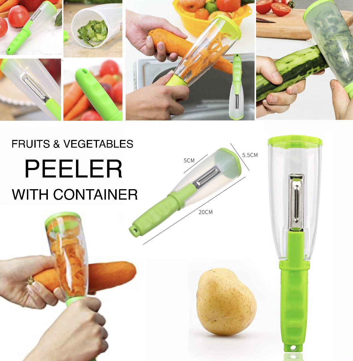 Peeler With Container