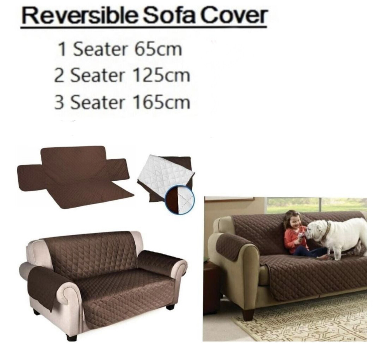 Reversible Sofa Cover*