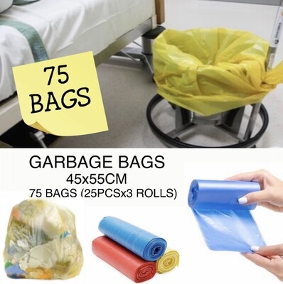 75Pcs Garbage Bags