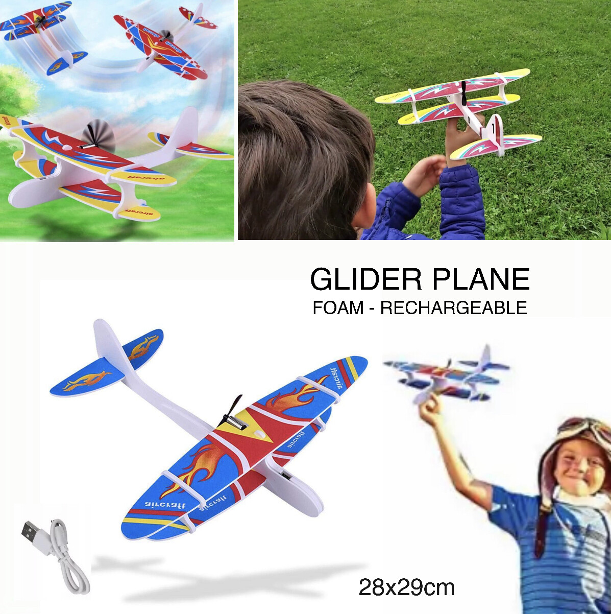 Foam Glider Plane