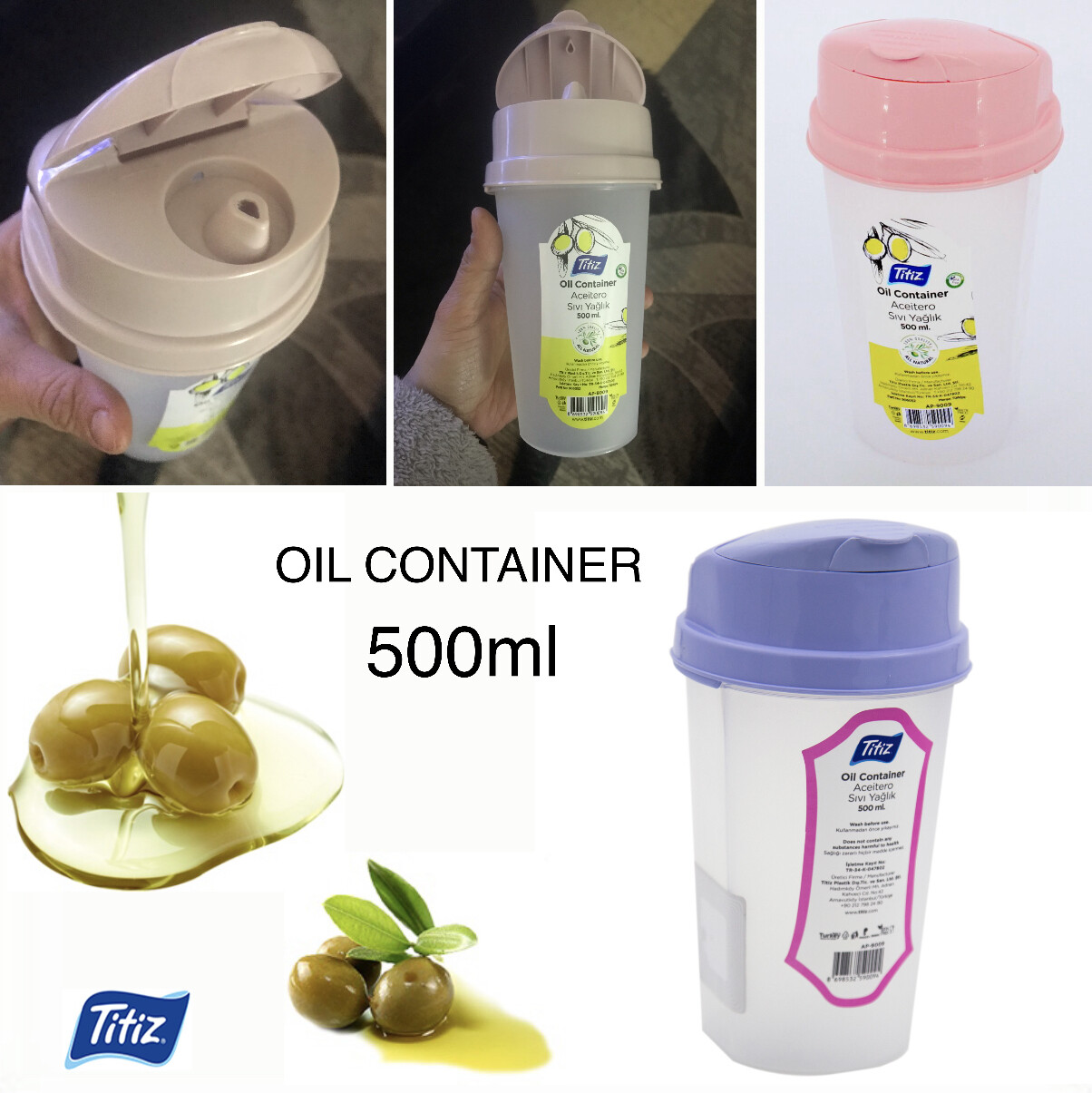 Oil Container 500ml