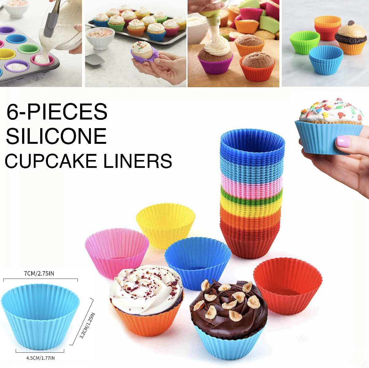 Silicone Cupcakes Liners