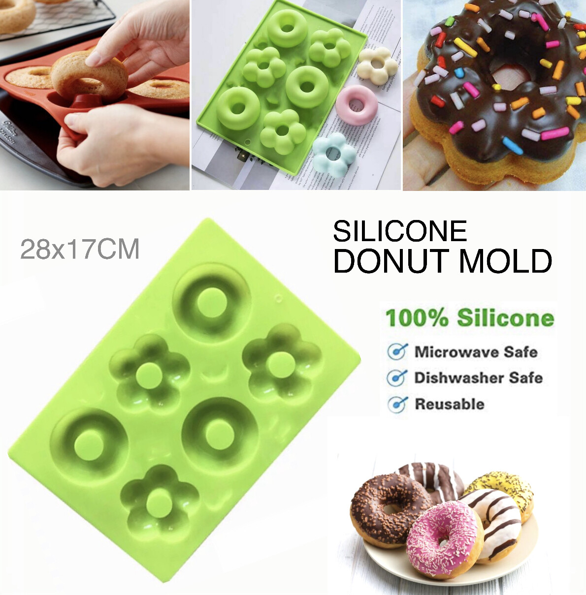 Silicone Donut Mold