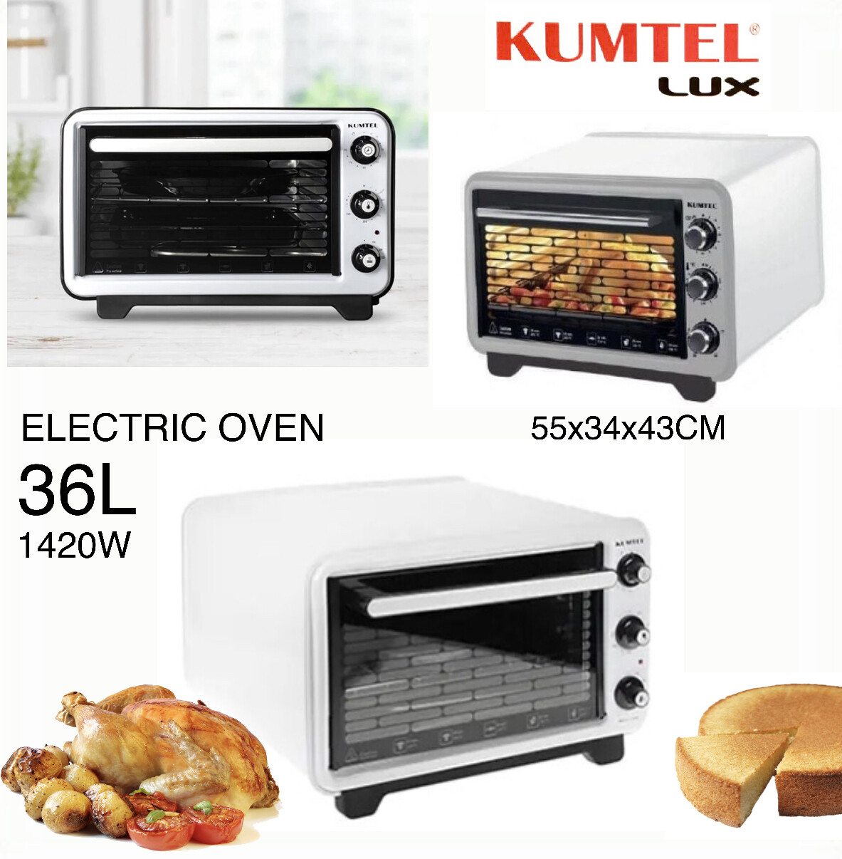 Electric Oven 36L