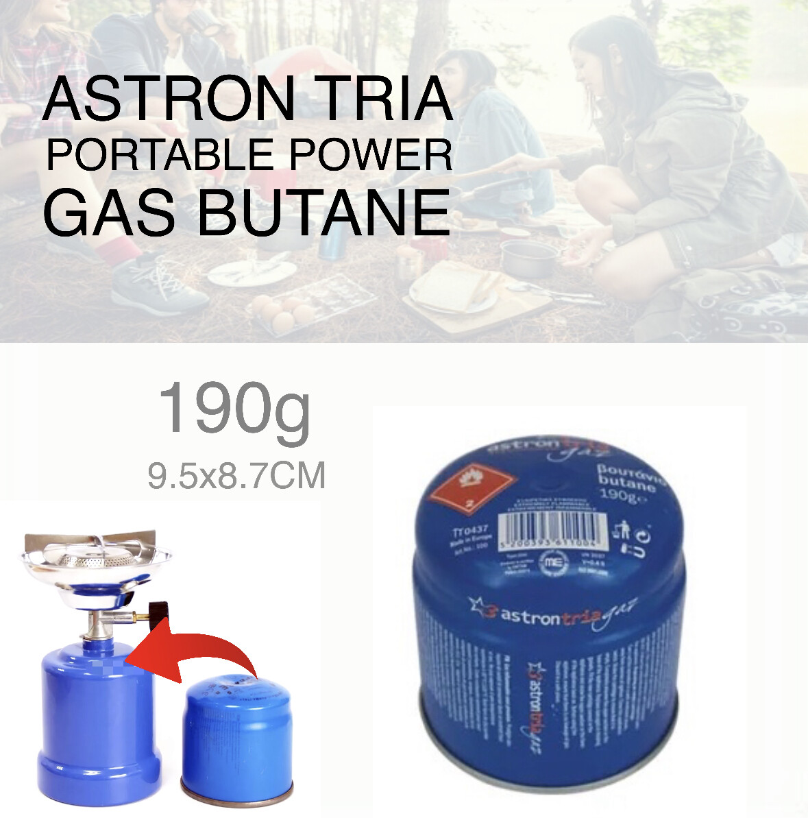 Gas Butane 190g