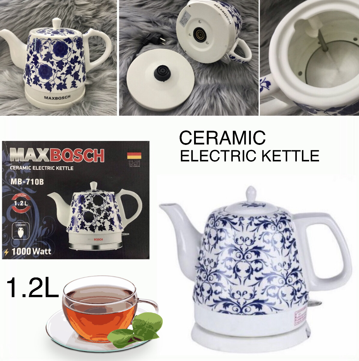Ceramic Kettle MB710B
