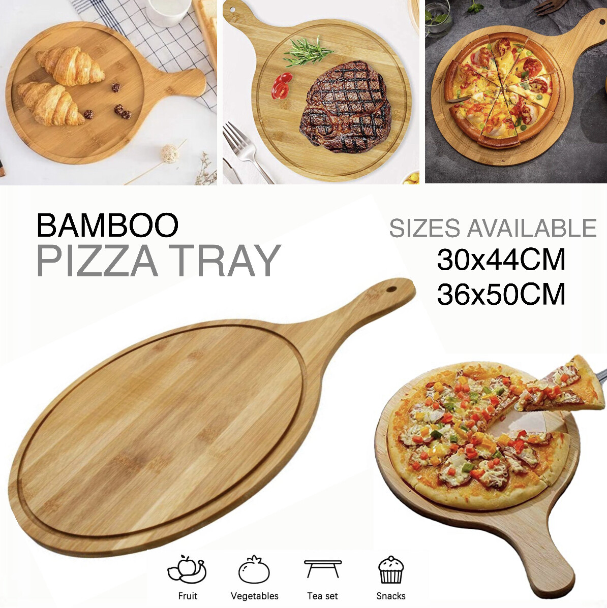 Bamboo Pizza Tray