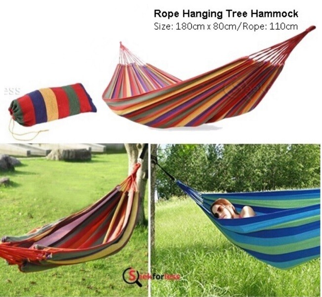 Rope Hanging Tree Hammock