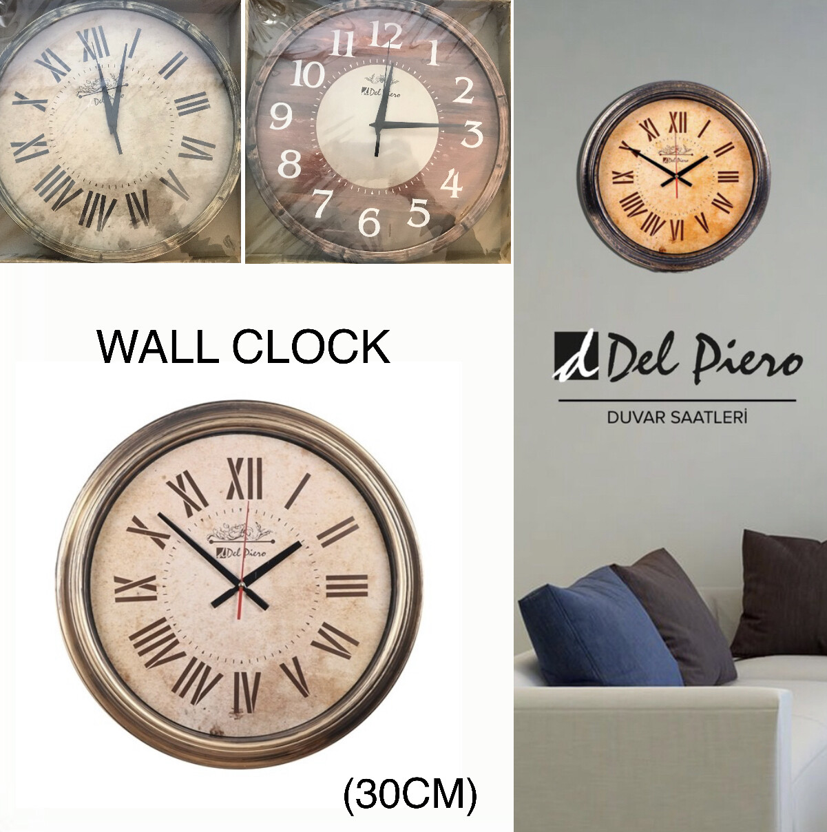 Wall Clock 30cm