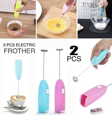 2-Pcs Electric Frother