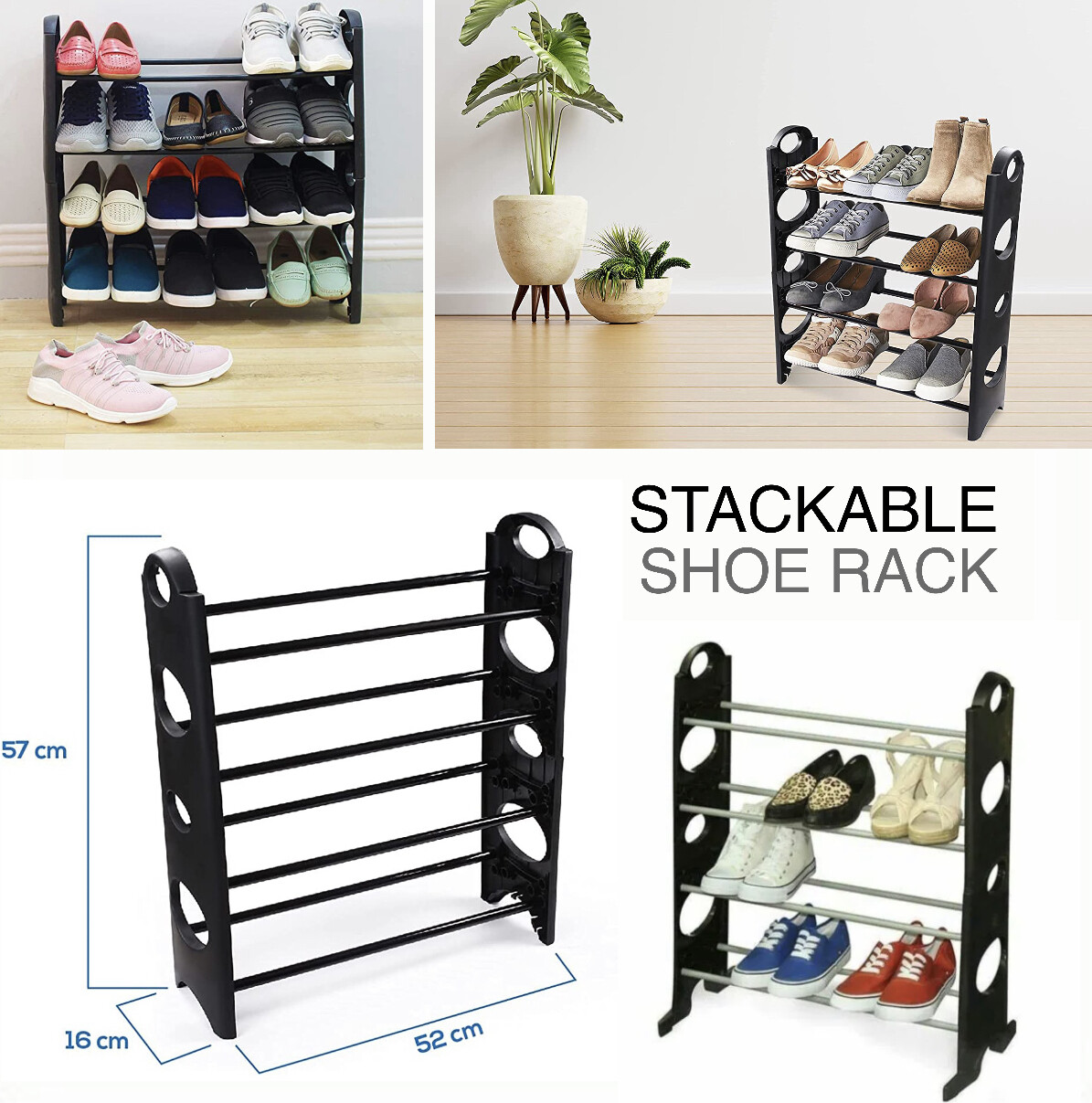 Stackable Shoe Rack