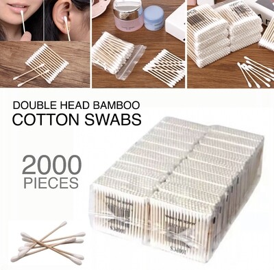 2000-Pcs Cotton Swabs