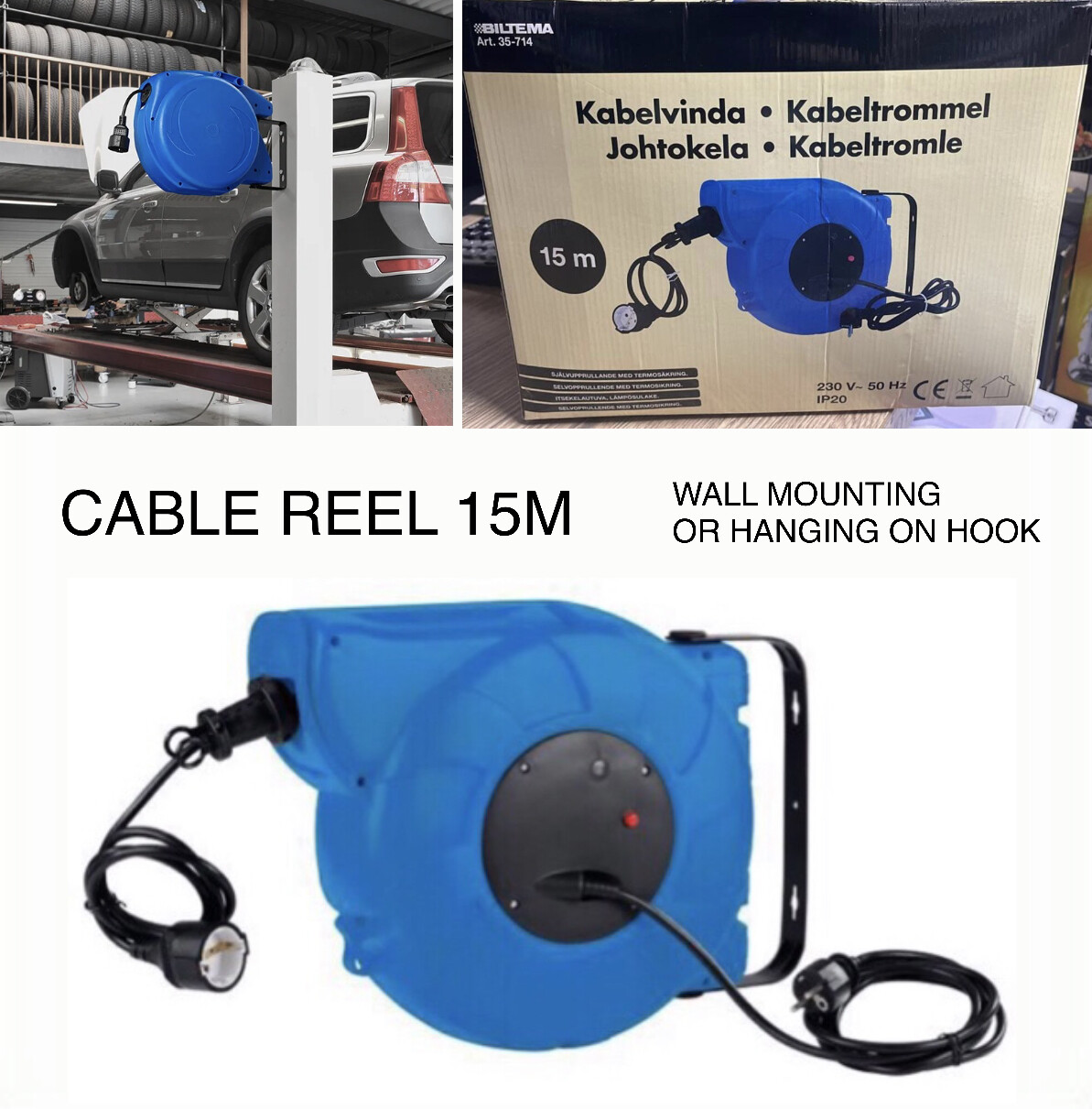 Cable Reel 15m