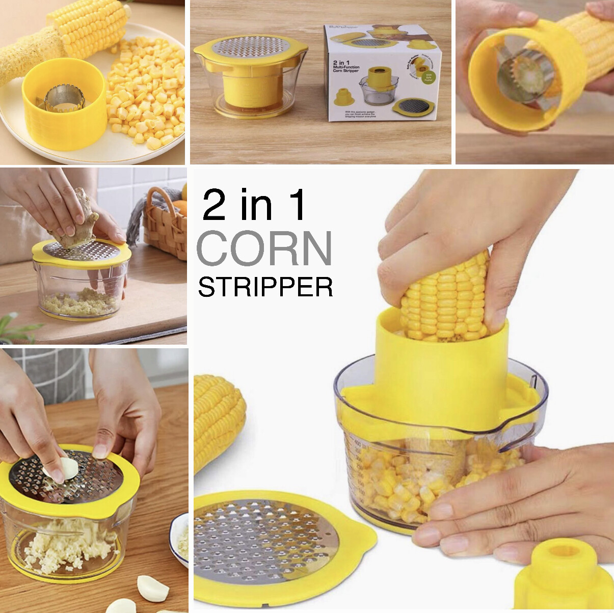 2-in-1 Corn Stripper