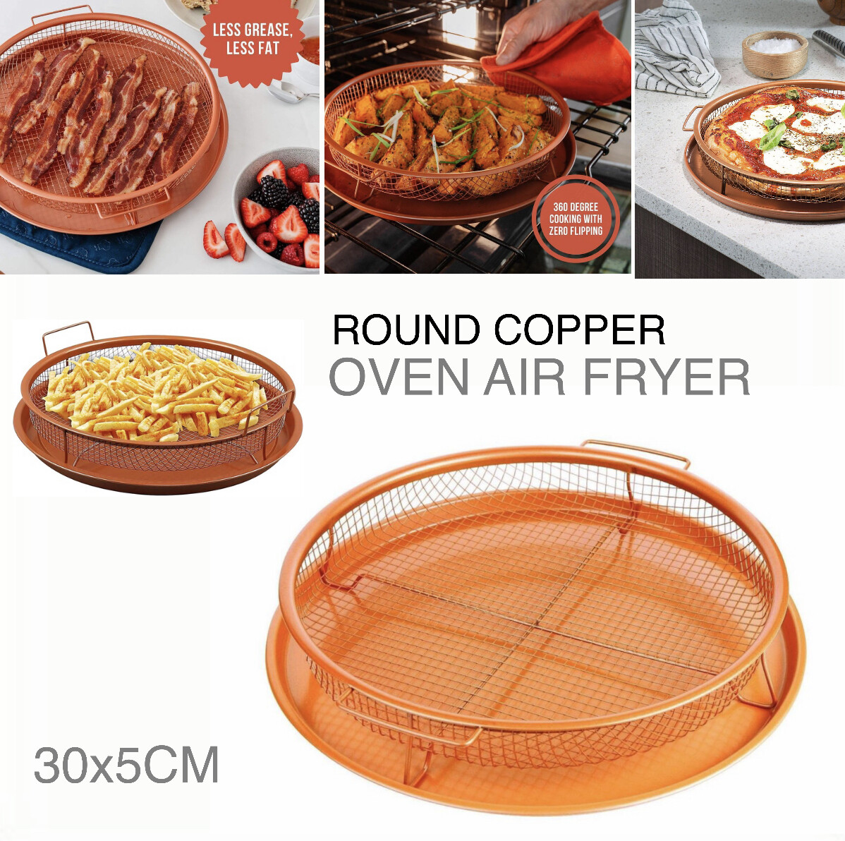 Round Oven Fryer