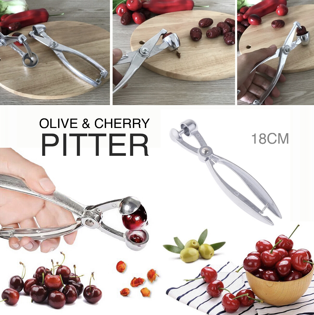 Olive & Cherry Pitter