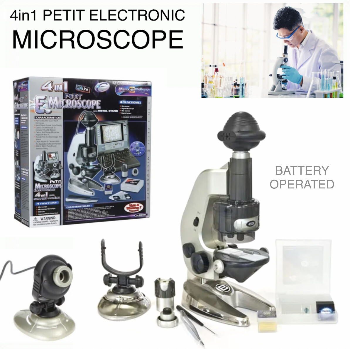 4in1 E.Microscope