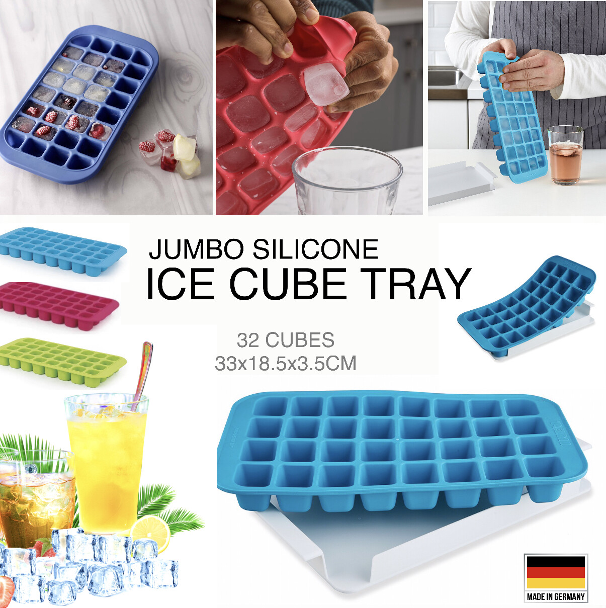 Jumbo Silicone Ice Tray