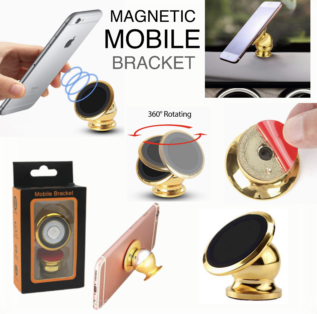 Magnetic Mobile Bracket
