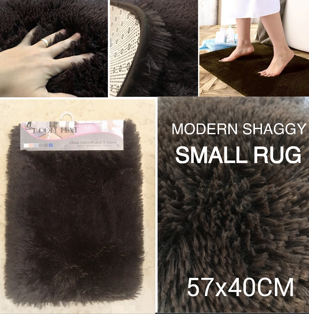 Shaggy Mat 57x40cm