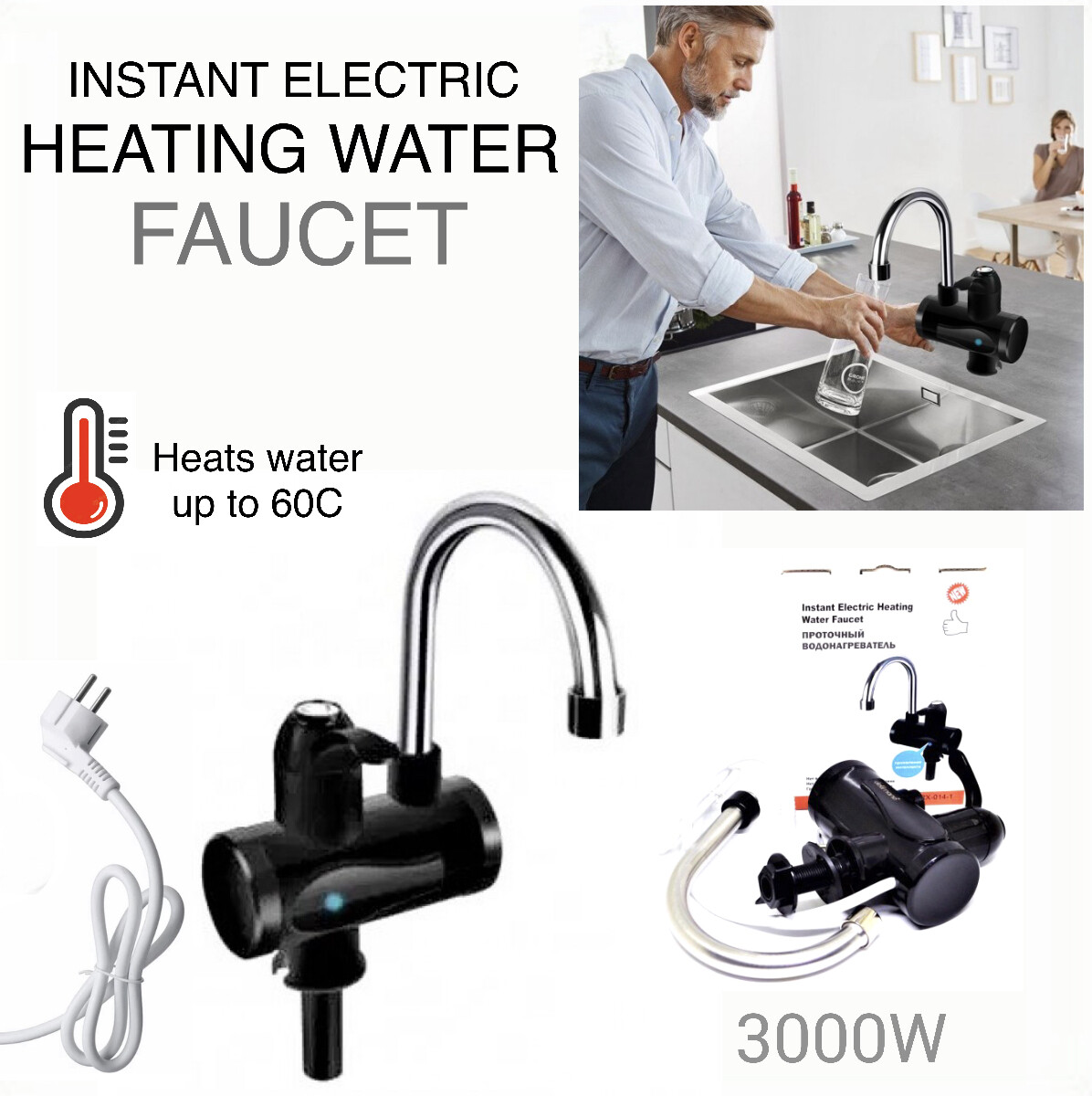 Heating Water Faucet