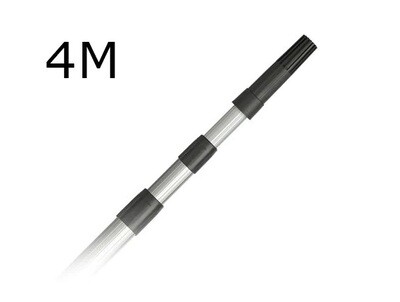 4 M Long Aluminium Pole For Solar and Glass Windows