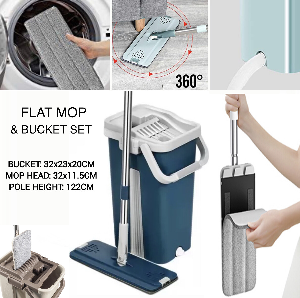 Flat Mop Bucket