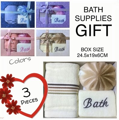 3-Pcs Bath Gift Set