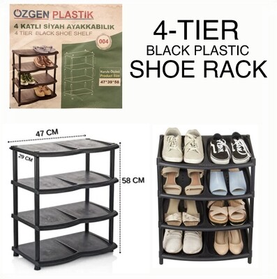 4-Tier Shoe Rack