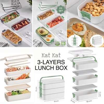 3-Layer Lunch Box
