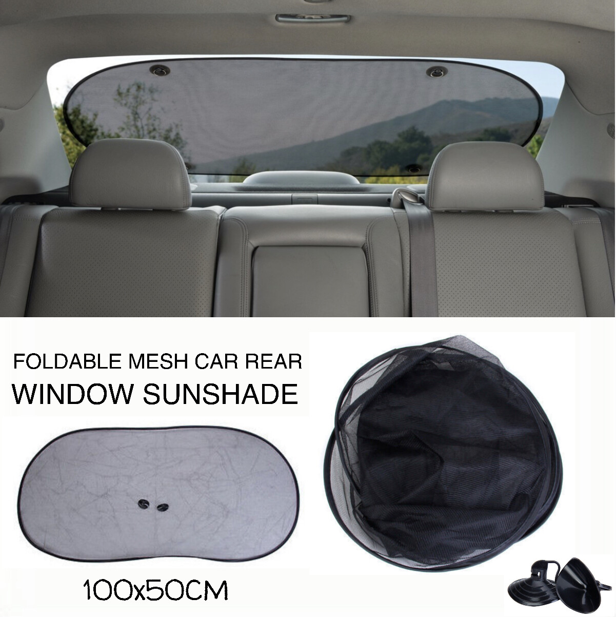 Car Rear Sunshade