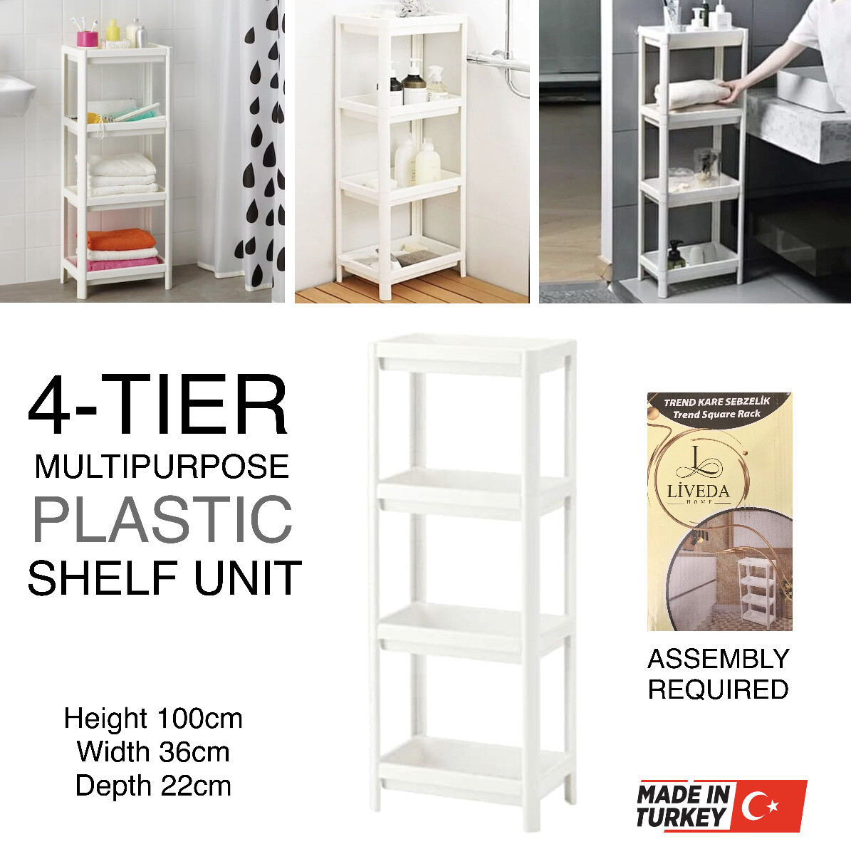 4Tier Shelf Unit