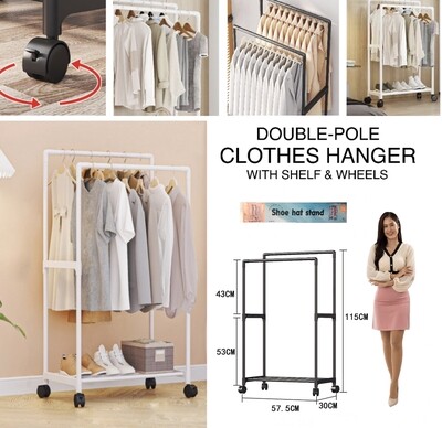 Double-Pole Hanger (white)