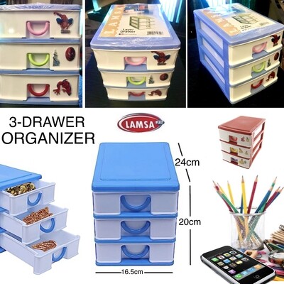 3-Drawer Organizer