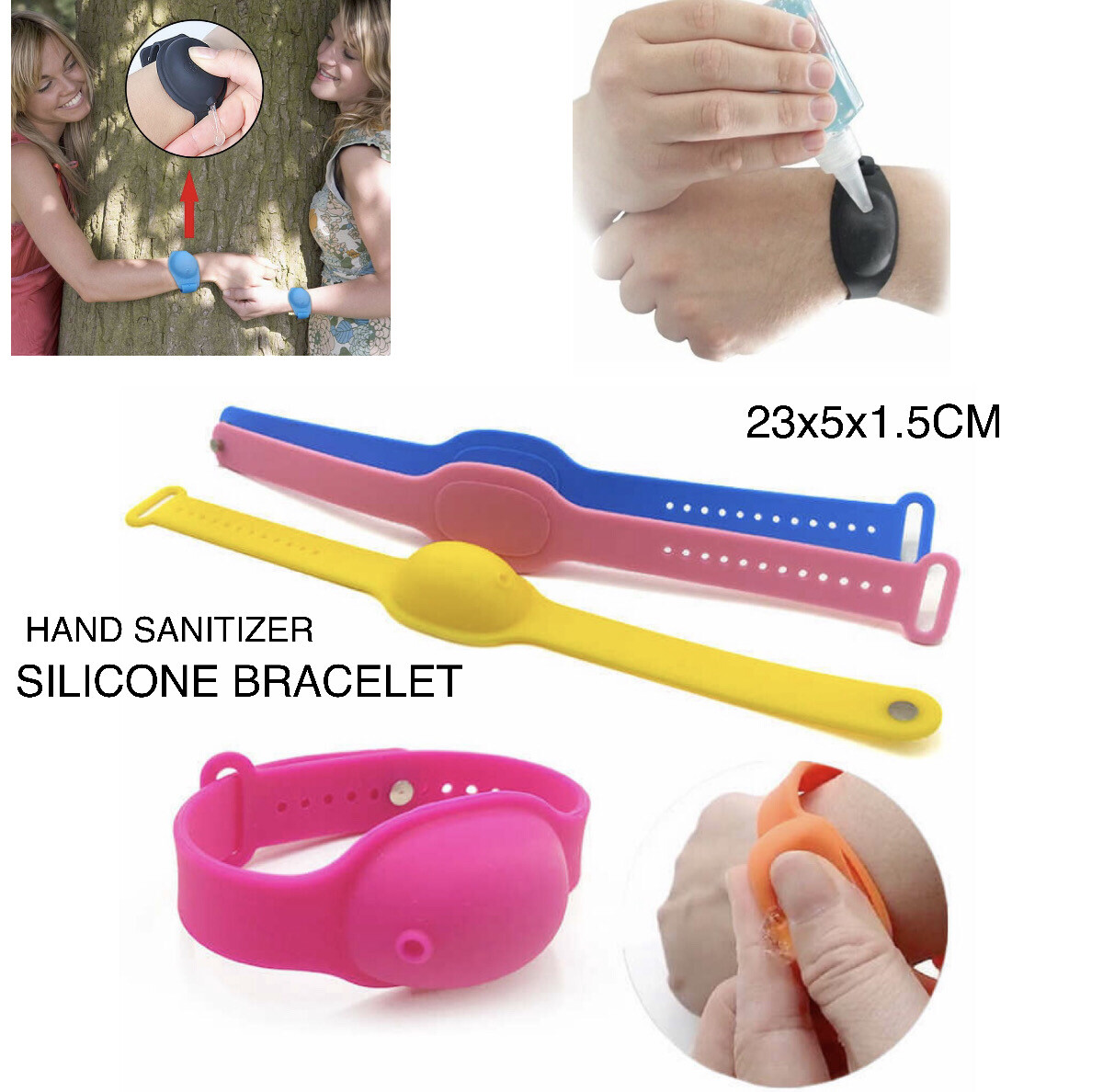 Hand Sanitizer Bracelet