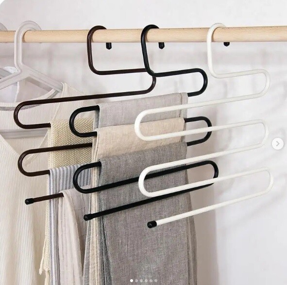 5 Layer Metal Pants Hanger