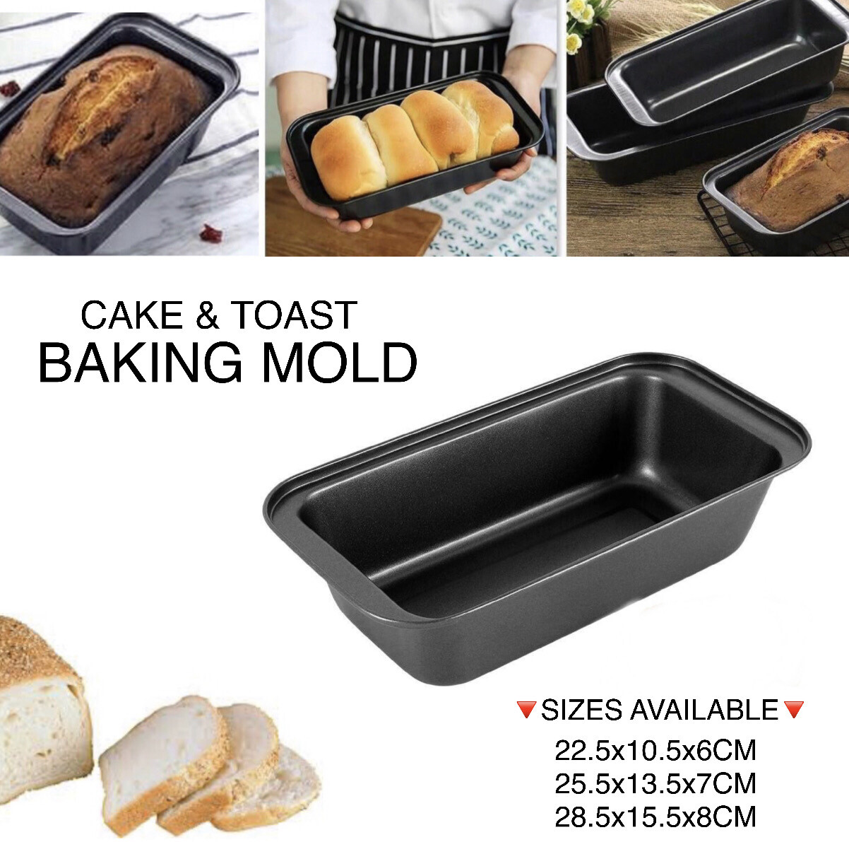 Cake & Toast Mold