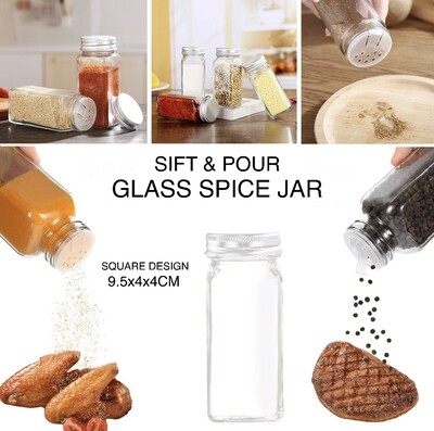 Squared Spice Jar